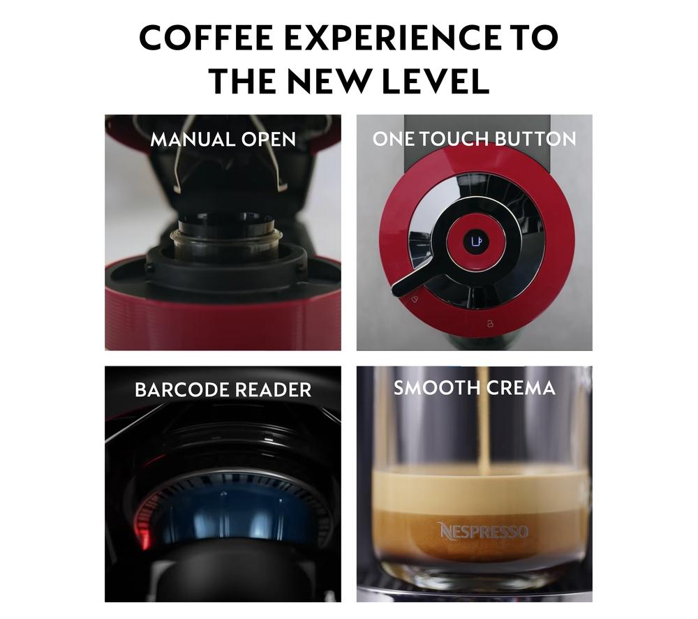 Nespresso by Krups Vertuo Next X910N40 Kapselmaschine – Schwarz