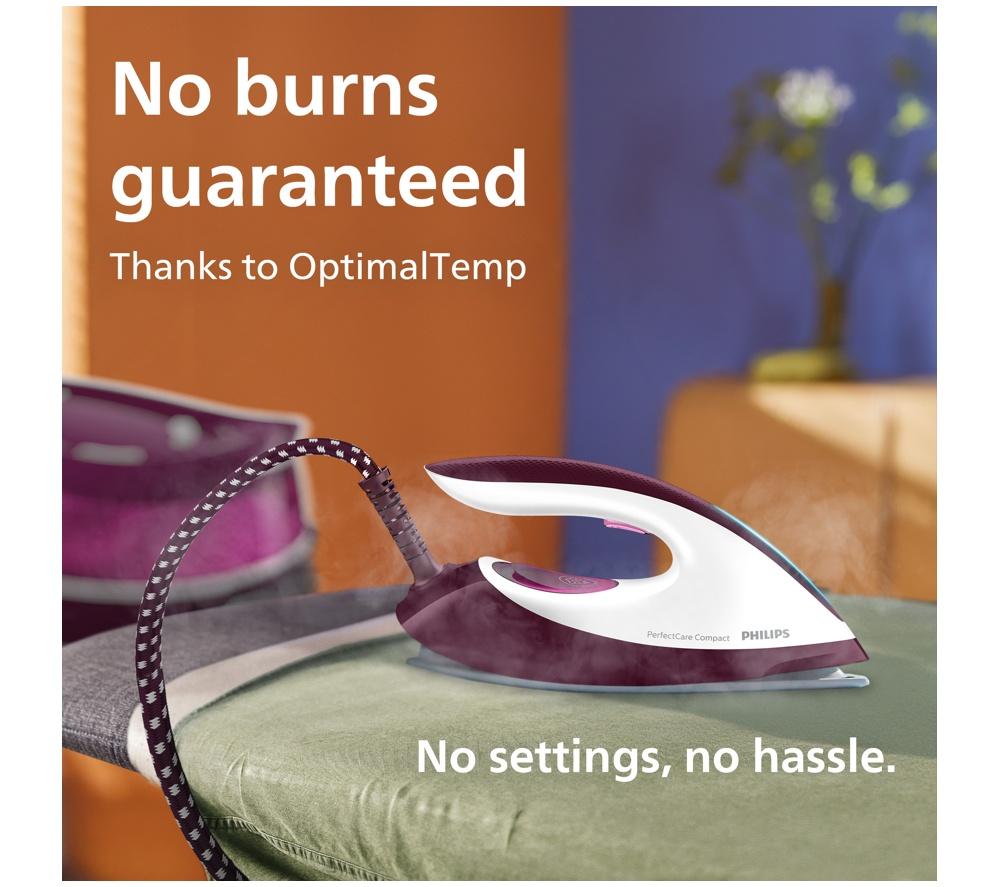 PHILIPS PerfectCare Compact GC7842/46 Steam Generator Iron - Rose