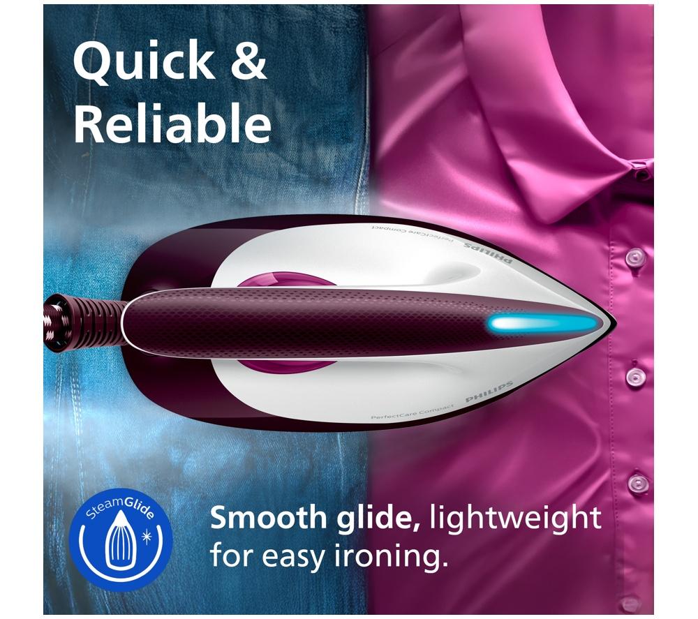 PHILIPS PerfectCare Compact GC7842/46 Steam Generator Iron - Rose