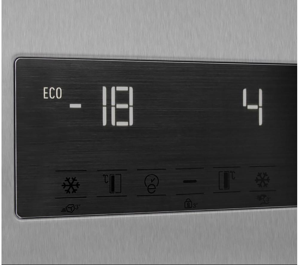 BEKO Pro HarvestFresh CNG4601DVPS 50/50 Fridge Freezer - Stainless Steel Effect