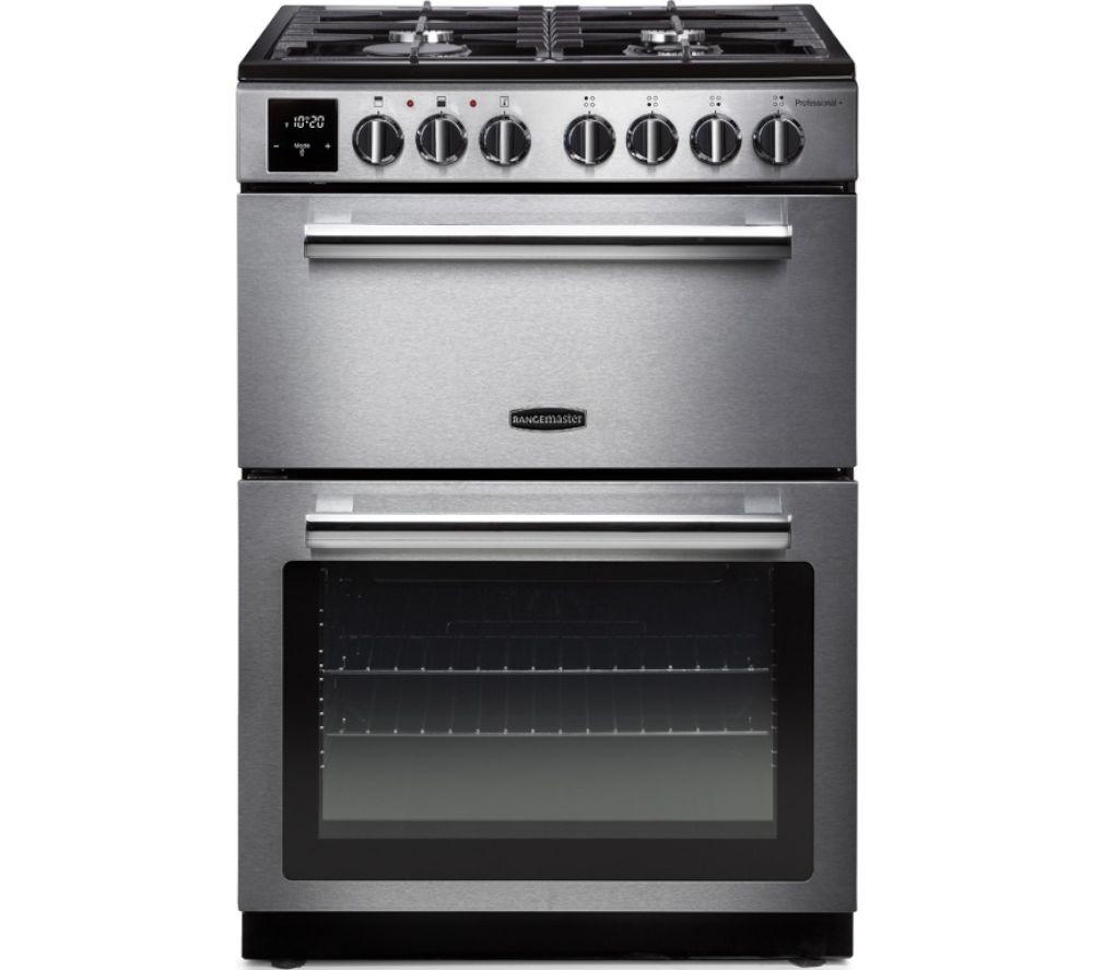 RANGEMASTER Professional Plus PROPL60DFFSS/C 60 cm Dual Fuel Cooker - Stainless Steel & Chrome