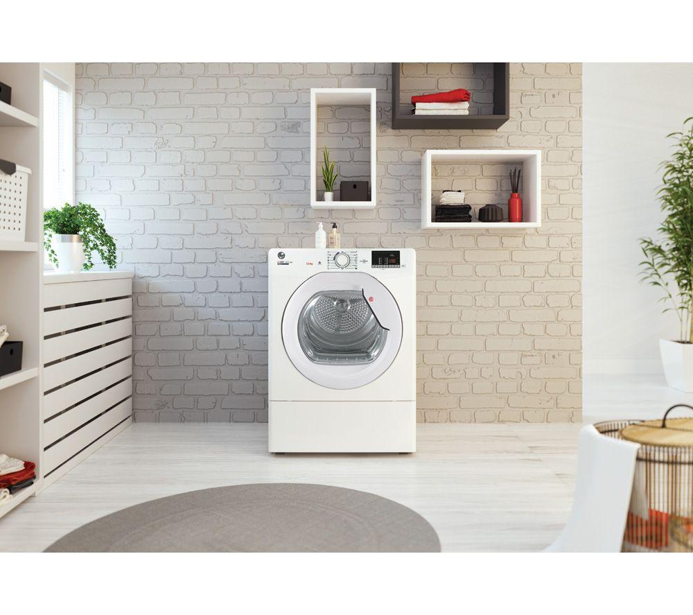 HOOVER H-Dry 300 HLE V10DG-80 Secadora de ropa de ventilación de 10 kg - Blanco