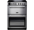 RANGEMASTER Professional+ PROPL60ECSS/C 60 cm Electric Ceramic Range Cooker - Stainless Steel & Chrome