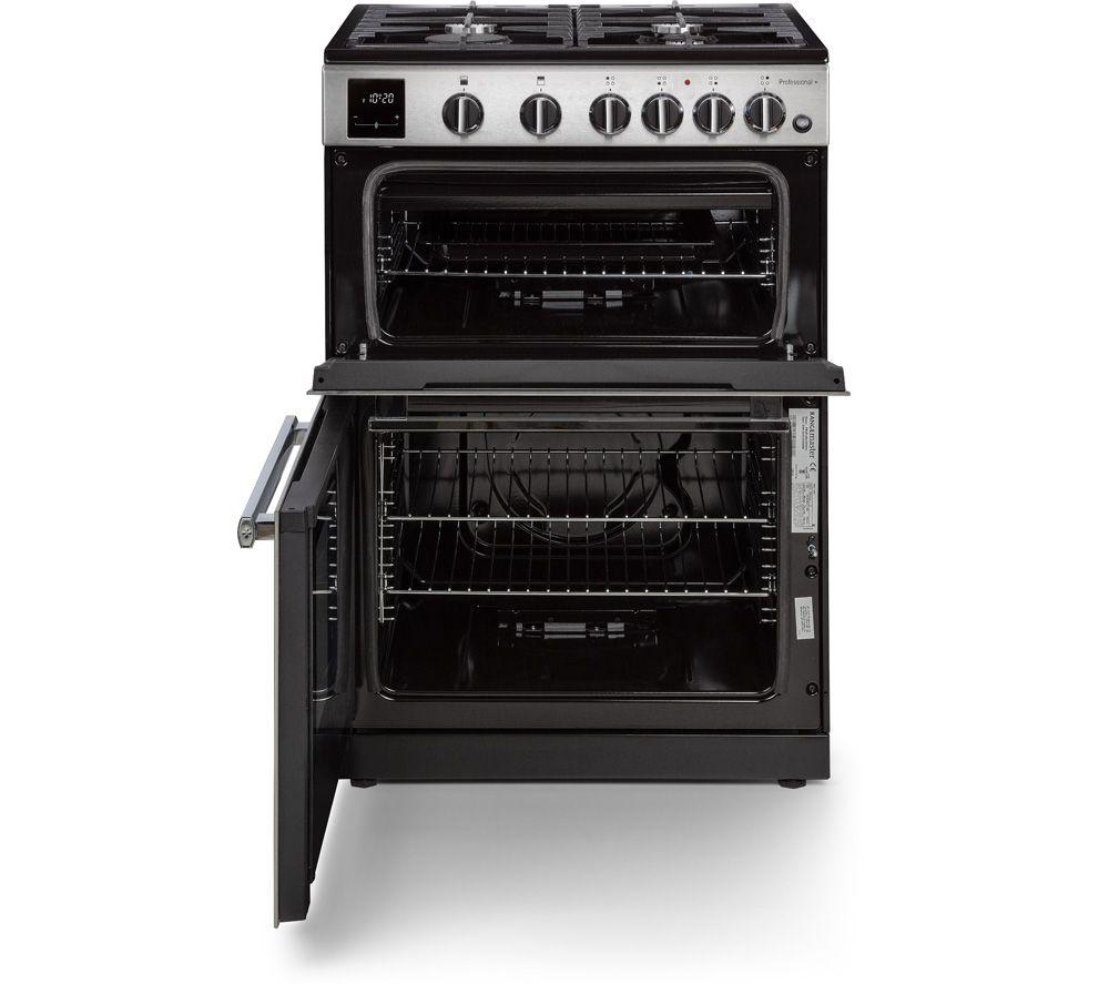 RANGEMASTER Professional+ PROPL60ECSS/C 60 cm Electric Ceramic Range Cooker - Stainless Steel & Chrome