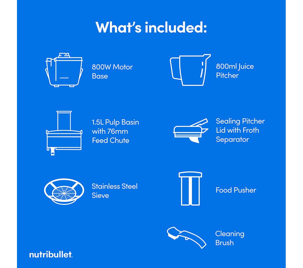 Licuadora NUTRIBULLET 800 W - Gris