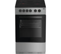 BEKO KS530S 50 cm Electric Solid Plate Cooker - Silver