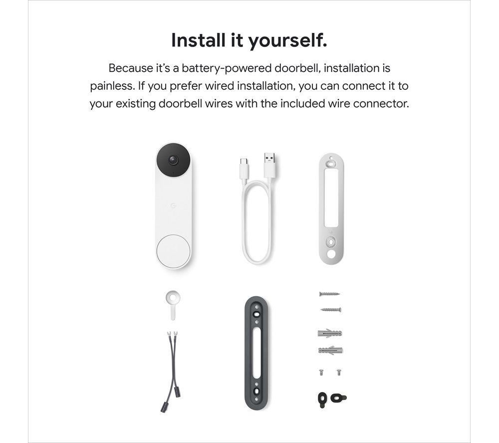 GOOGLE Nest Doorbell - Battery