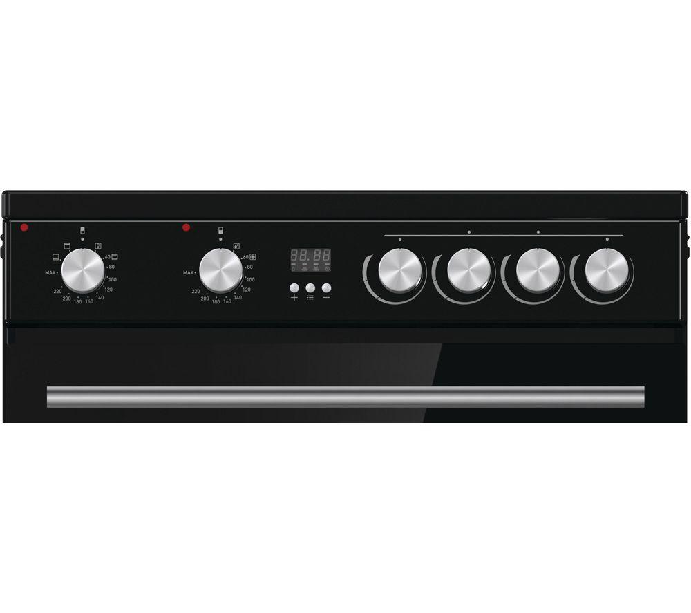 HISENSE HDE3211BBUK Cocina eléctrica vitrocerámica de 60 cm - Negra