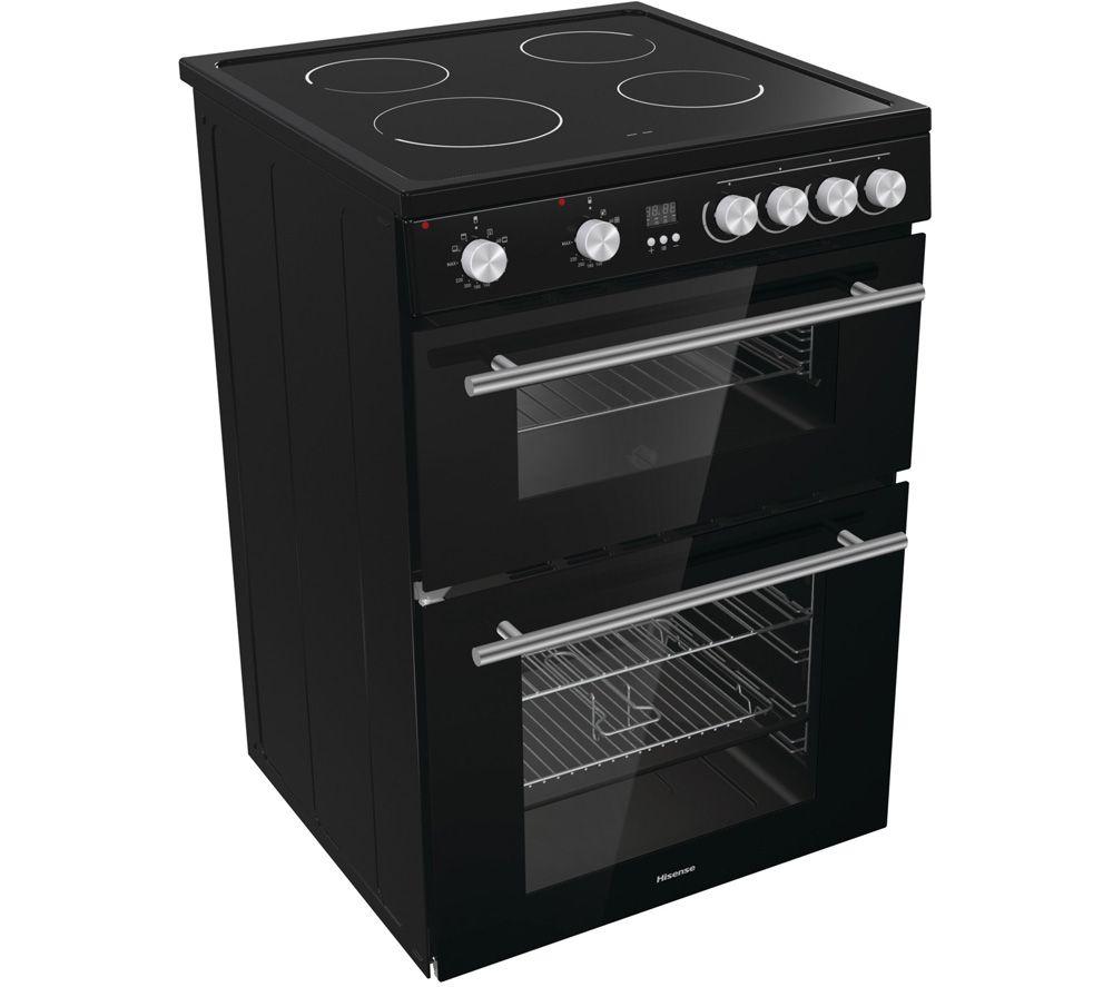HISENSE HDE3211BBUK Cocina eléctrica vitrocerámica de 60 cm - Negra