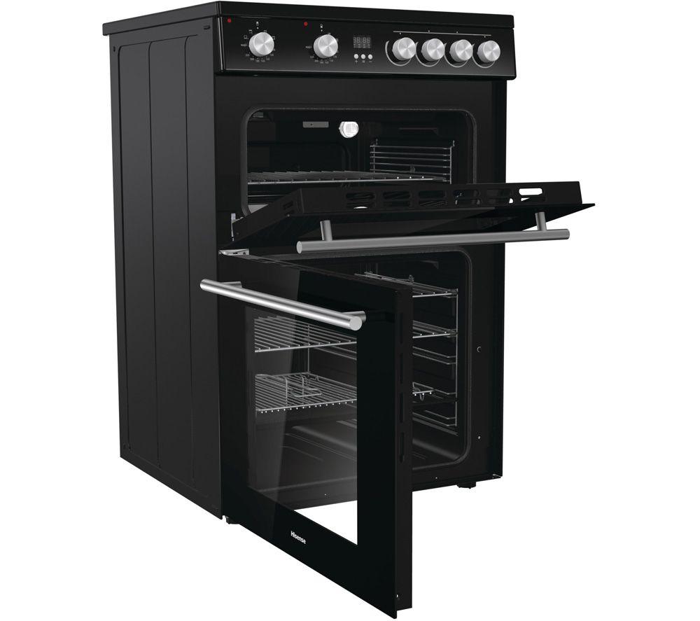 HISENSE HDE3211BBUK Cocina eléctrica vitrocerámica de 60 cm - Negra