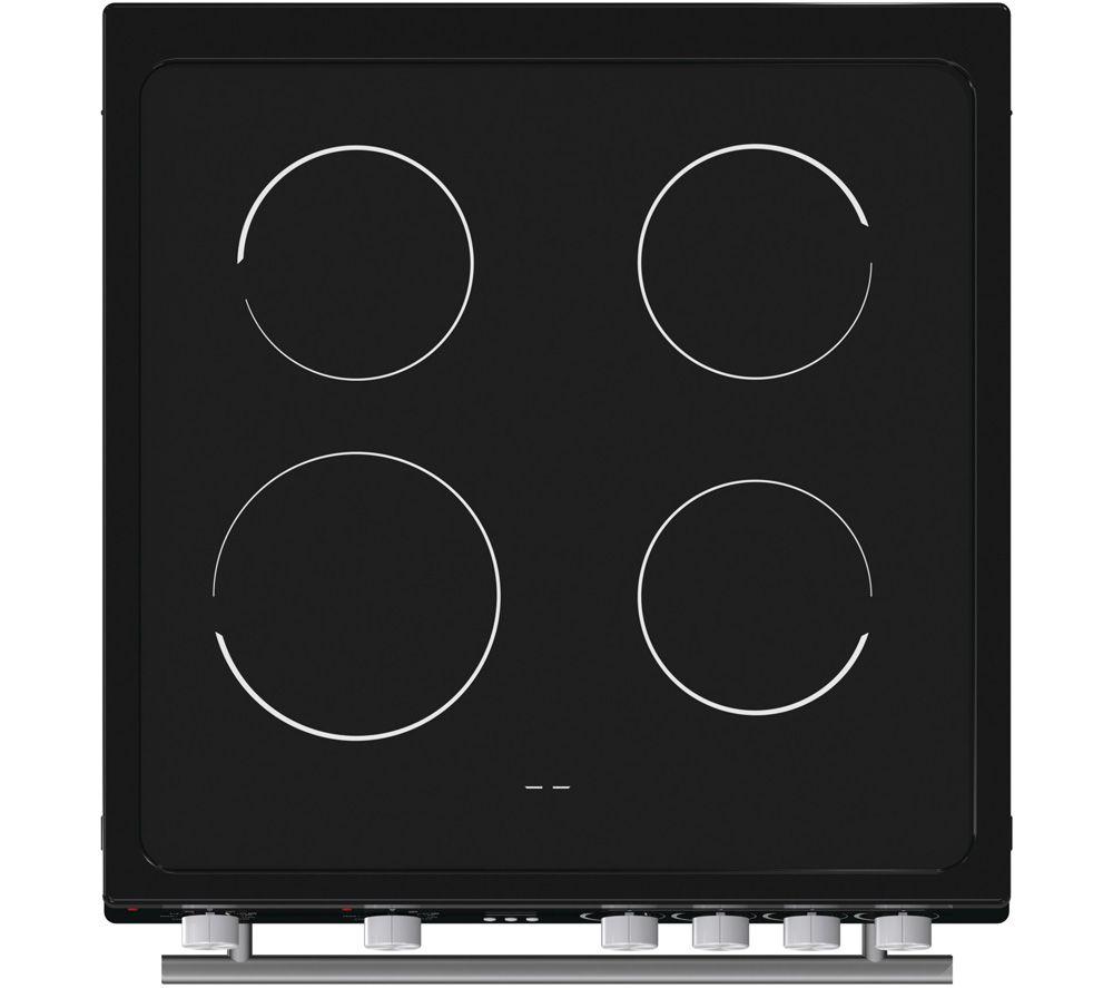 HISENSE HDE3211BBUK Cocina eléctrica vitrocerámica de 60 cm - Negra