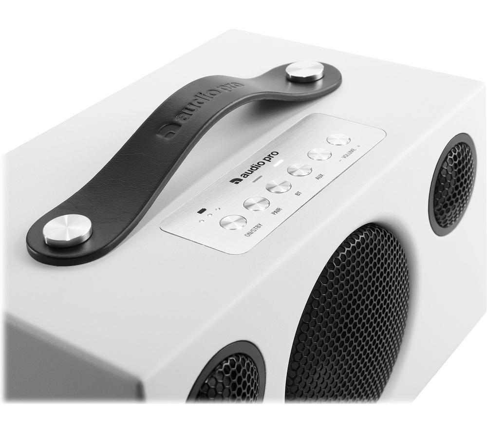 AUDIO PRO Addon T3+ Portable Bluetooth Wireless Speaker - White