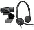 LOGITECH Pro C920 Full HD Webcam & H340 USB Headset Bundle