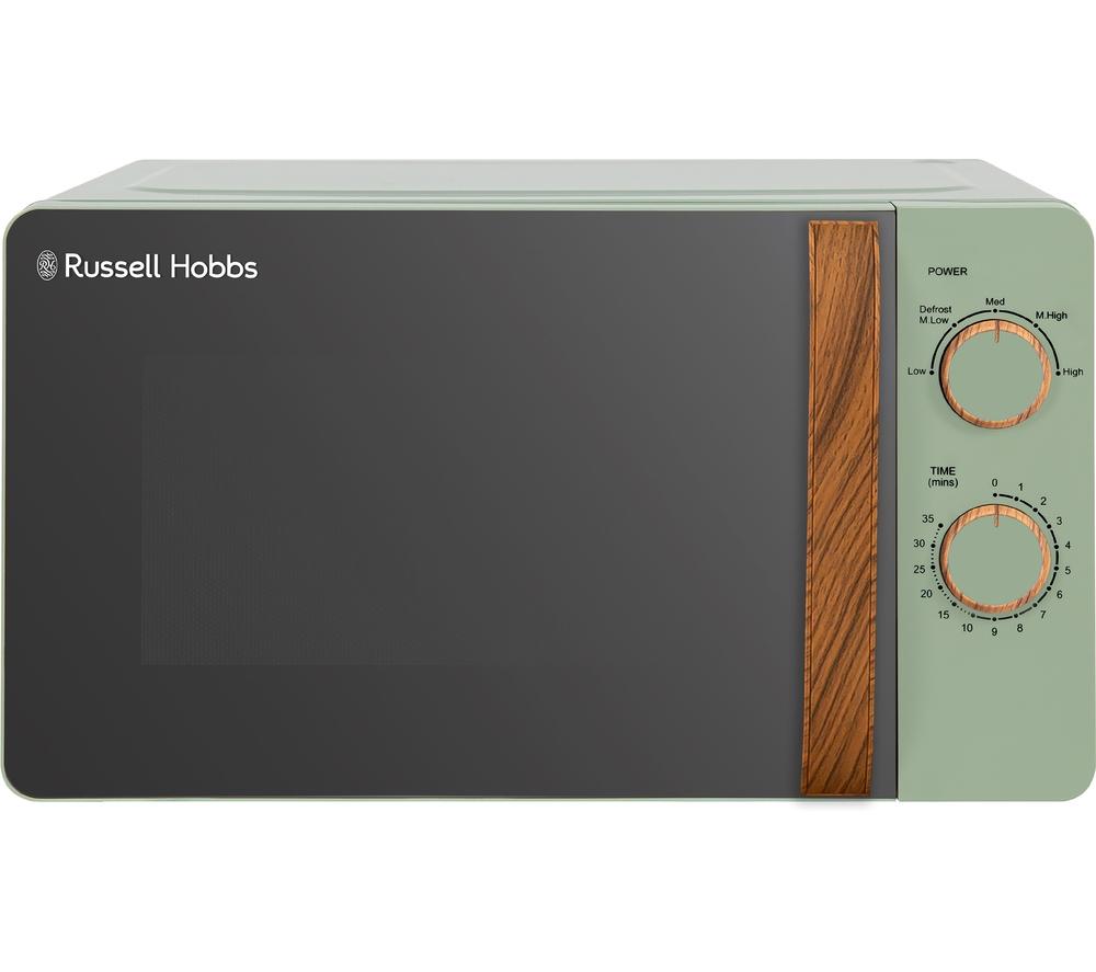 RUSSELL HOBBS Scandi RHMM713MG-N Compact Solo Microwave - Green