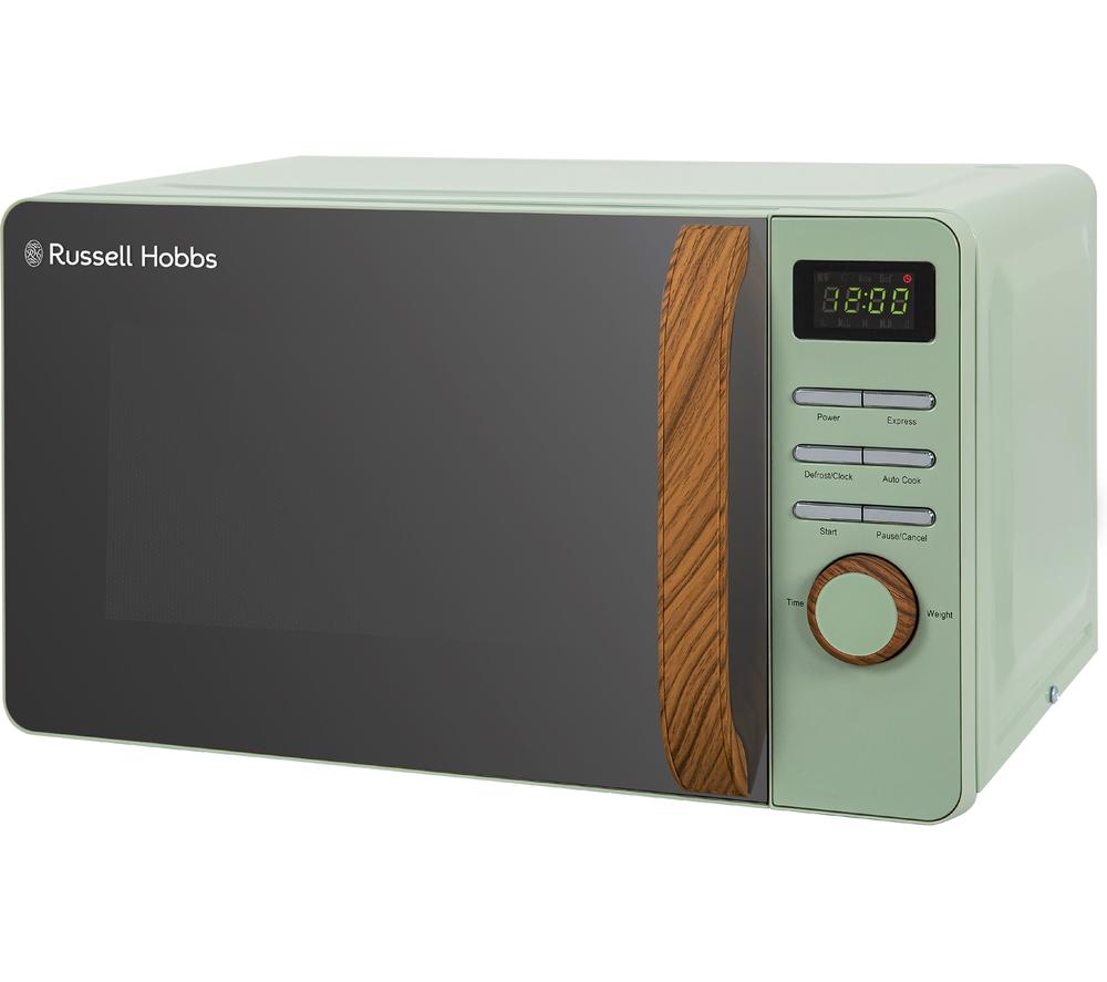 RUSSELL HOBBS Scandi RHMD714MG-N Compact Solo Microwave - Green