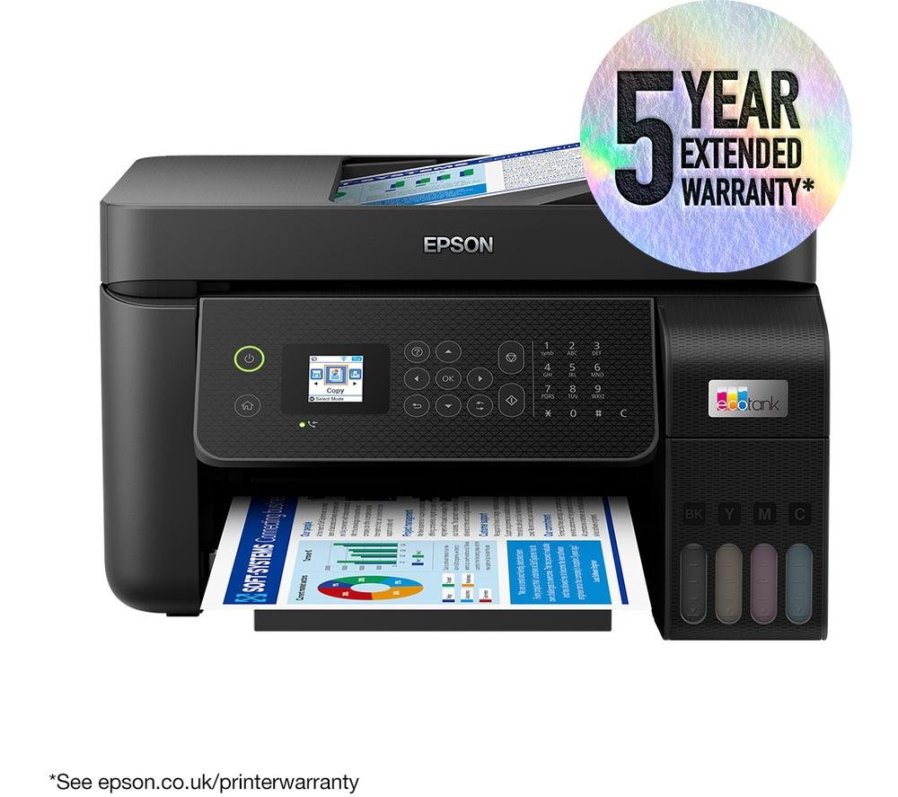 Impresora de inyección de tinta inalámbrica todo en uno EPSON EcoTank ET-4800 con fax