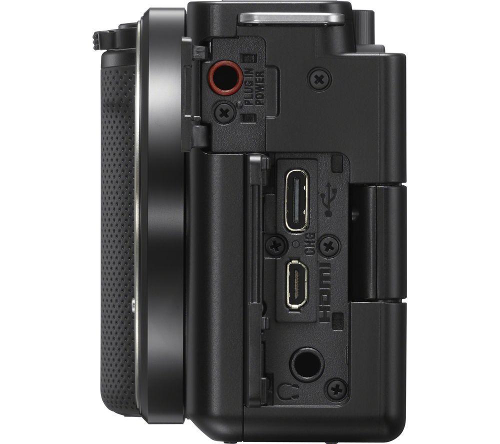 SONY ZV-E10 Mirrorless Vlogging Camera & GP-VPT2BT Shooting Grip Bundle - Body Only