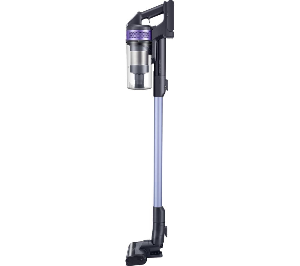SAMSUNG Jet 60 Turbo Max Aspiradora sin cable de 150 W de potencia de succión con cepillo Jet Fit - Violeta Teal y Negro Cotta