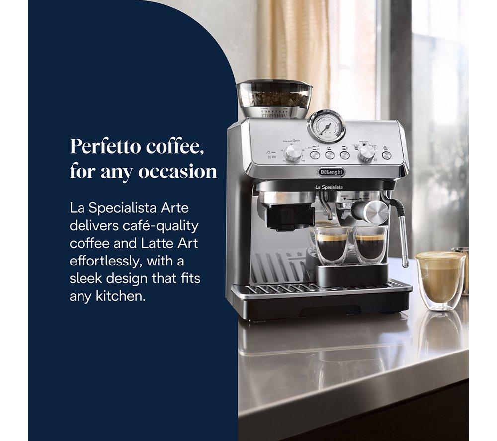 DELONGHI La Specialista Arte EC9155.MB Espressomaschine – Edelstahl & Schwarz