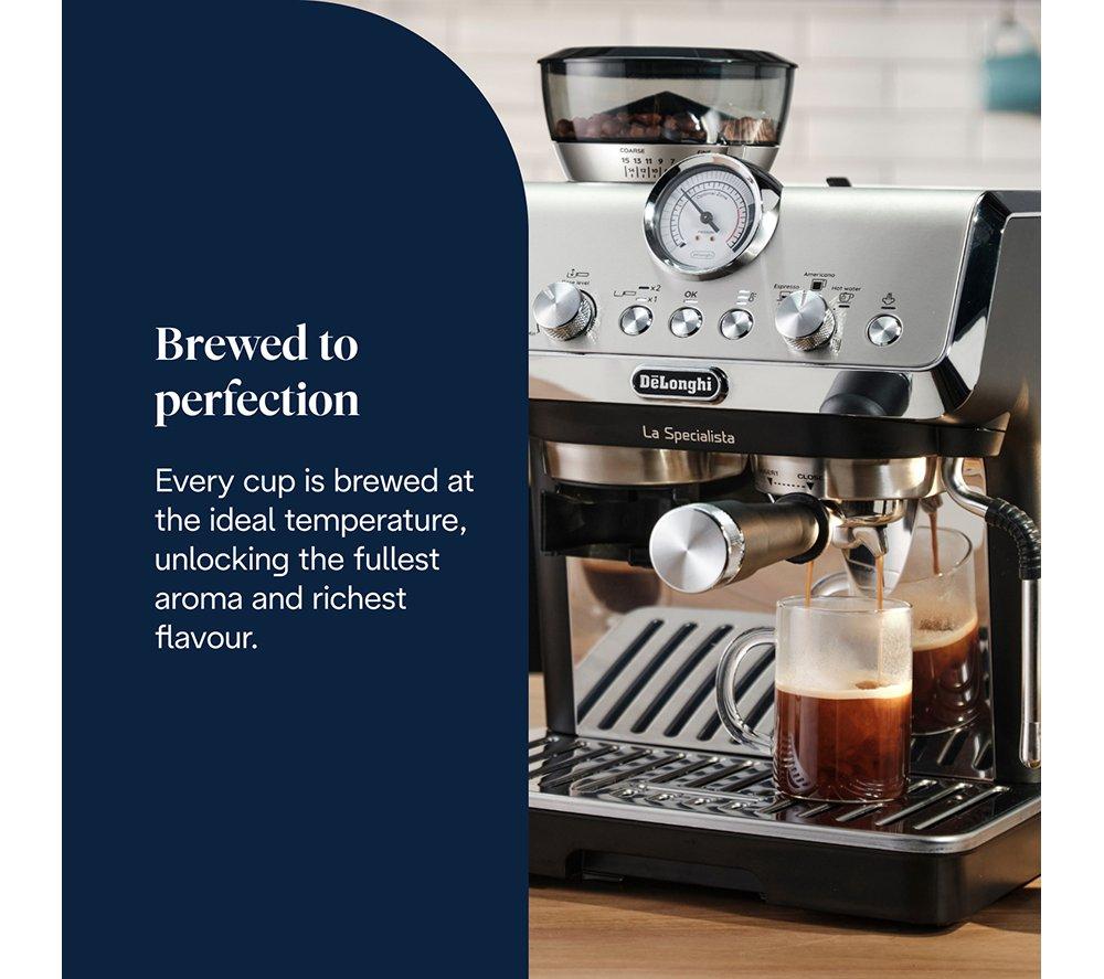 DELONGHI La Specialista Arte EC9155.MB Espressomaschine – Edelstahl & Schwarz