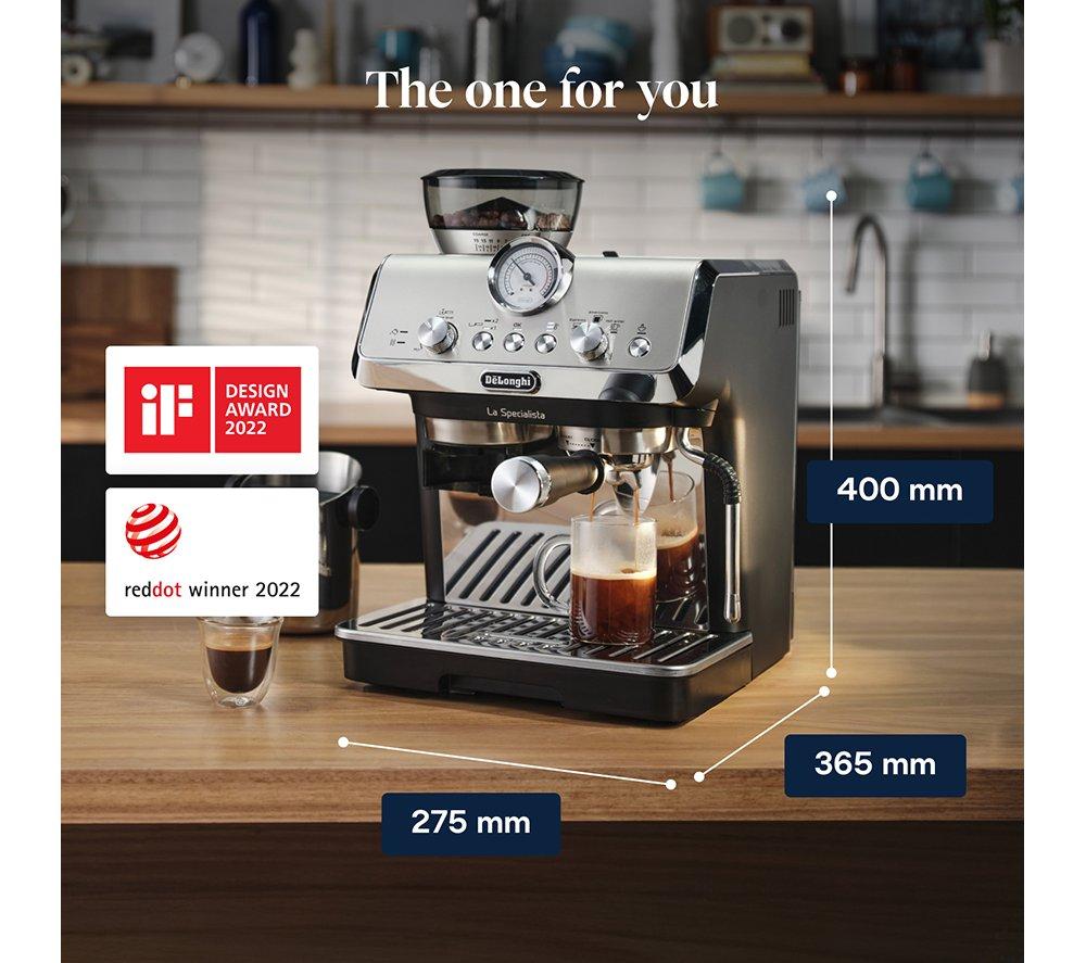 DELONGHI La Specialista Arte EC9155.MB Bean to Cup Coffee Machine – Stainless Steel & Black