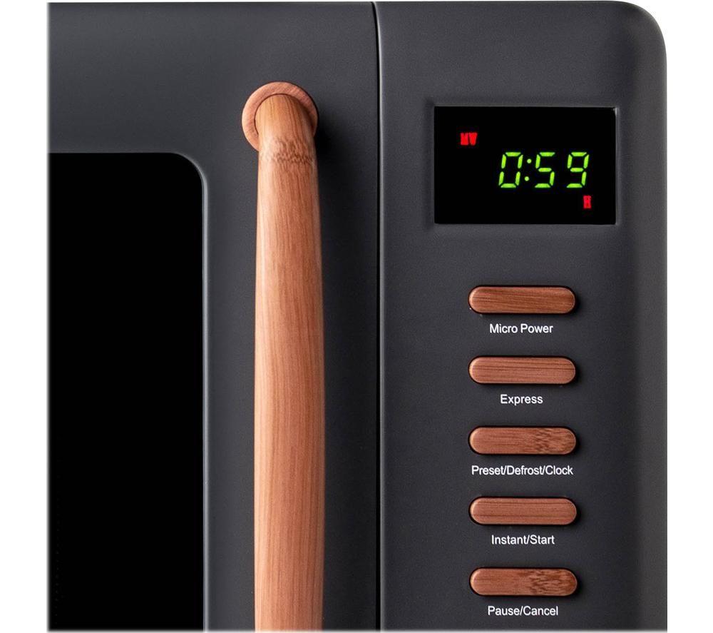 HADEN Dorchester 201324 Solo Microwave - Pebble Grey