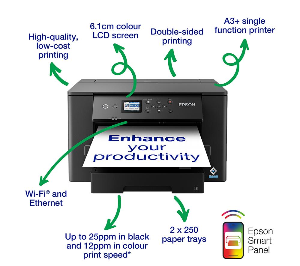 EPSON WorkForce WF-7310DTW Wireless A3 Inkjet Printer