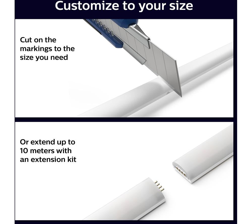 PHILIPS HUE Gradient White & Colour Ambiance Smart LED Lightstrip - 2 m