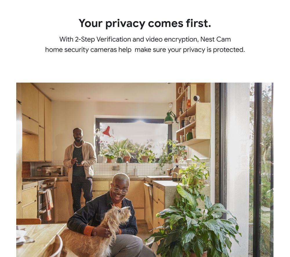 GOOGLE Nest Cam Indoor Smart Security Camera - Wired