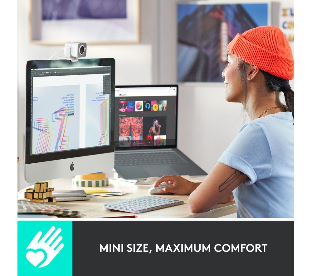 Teclado inalámbrico Logitech MX Keys Mini para Mac - Gris pálido