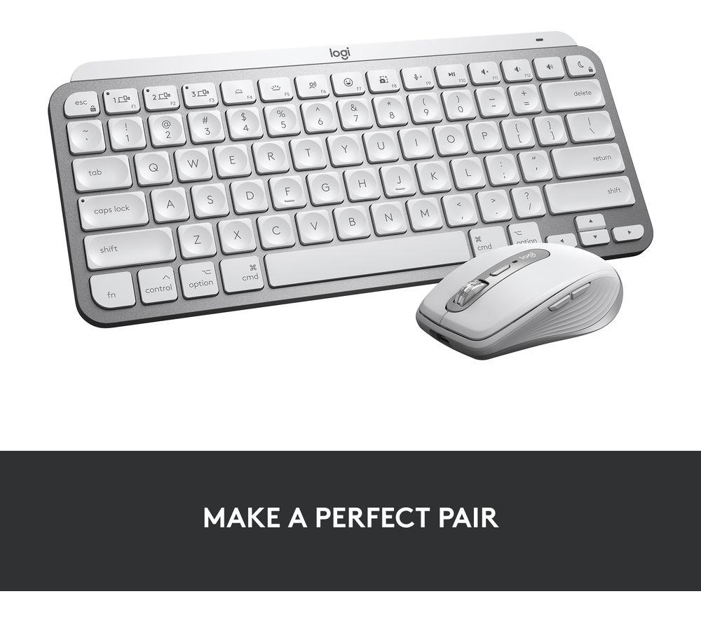 Teclado inalámbrico Logitech MX Keys Mini para Mac - Gris pálido