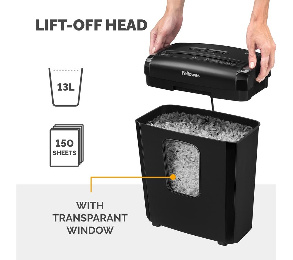 FELLOWES Powershred 6M Micro Cut Paper Shredder
