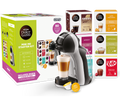 DOLCE GUSTO by De'Longhi Mini Me Pod EDG155.BG Coffee Machine Starter Kit - Grey & Black