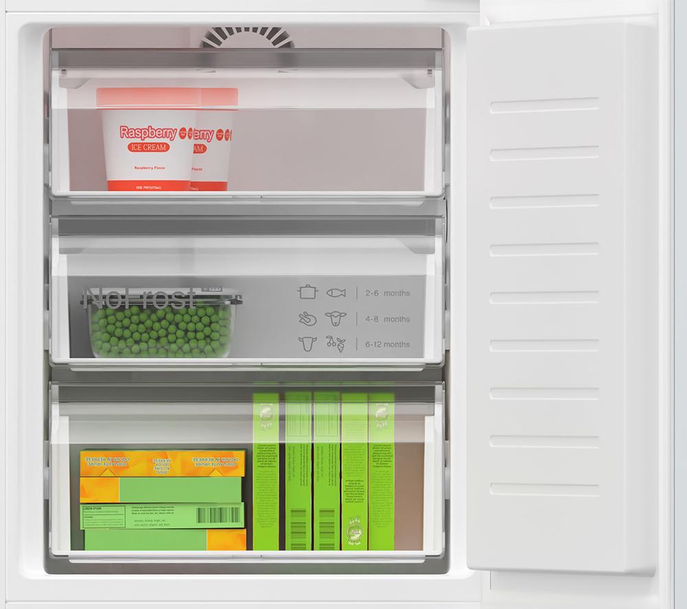 BOSCH Serie 4 KIN86VFE0G Frigorífico congelador integrado 60/40 - Bisagra fija