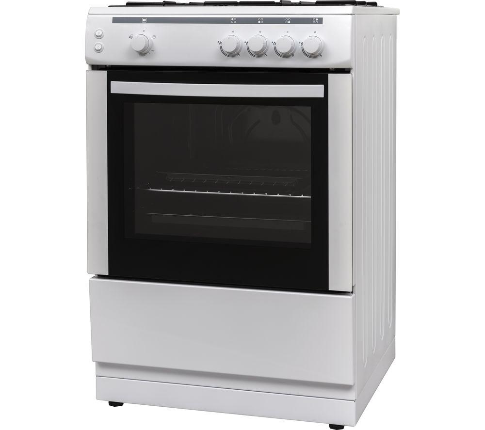 ESSENTIALS CFSG60W18 60 cm Gas Cooker - White