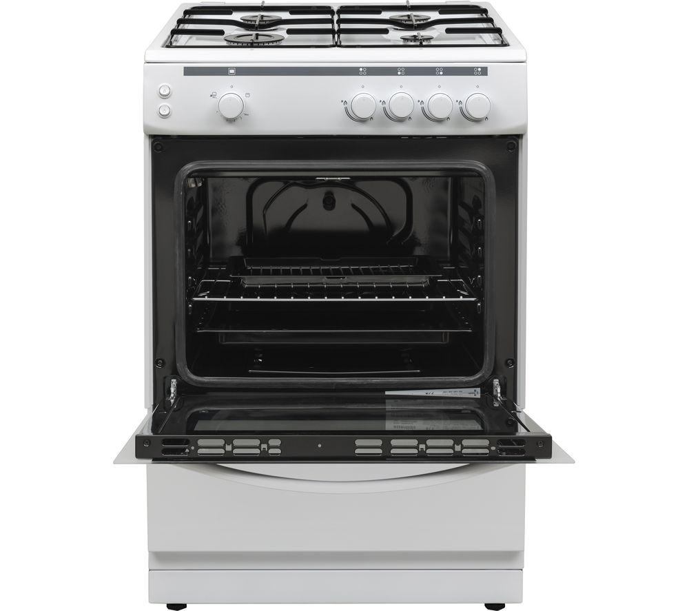 ESSENTIALS CFSG60W18 60 cm Gas Cooker - White