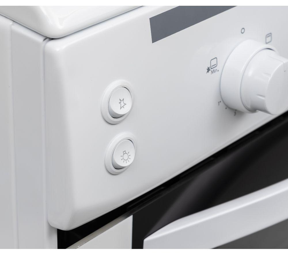 ESSENTIALS CFSG60W18 60 cm Gas Cooker - White
