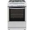 ESSENTIALS CFSG60W18 60 cm Gas Cooker - White