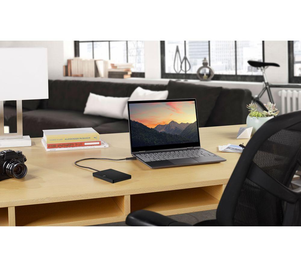 SEAGATE Expansion External Hard Drive - 2 TB, Black