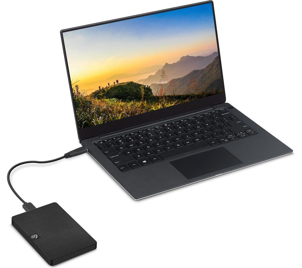 SEAGATE Expansion External Hard Drive - 1 TB, Black