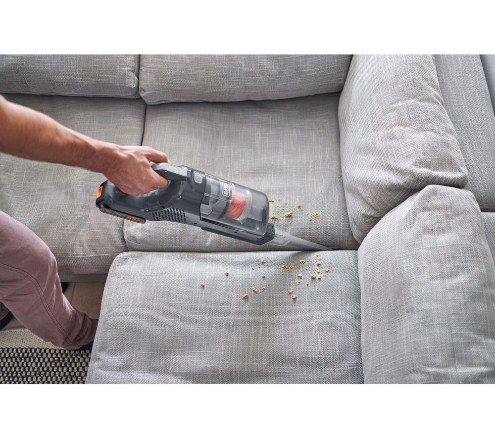 BLACK + DECKER PowerSeries+ BHFEA18D1-GB Cordless Vacuum Cleaner - Grey & Orange