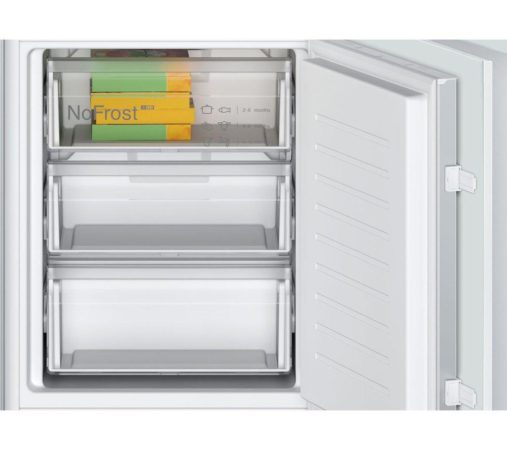 BOSCH Serie 4 KIN86VSE0G Frigorífico Combi Integrado 60/40 - Bisagra Deslizante