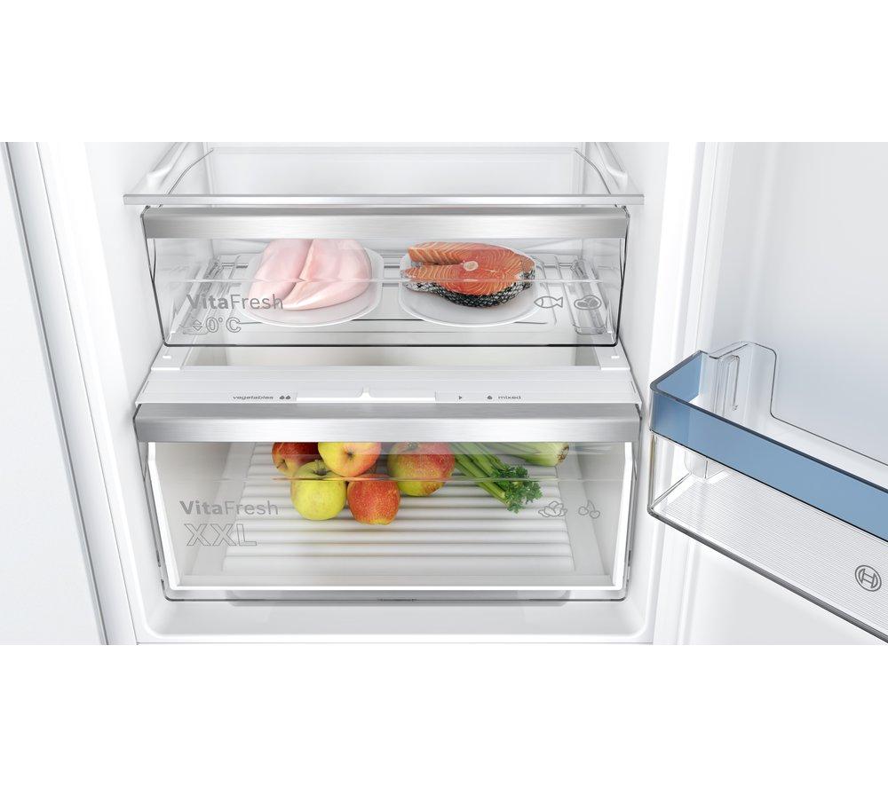 BOSCH Serie 4 KIN86VSE0G Frigorífico Combi Integrado 60/40 - Bisagra Deslizante