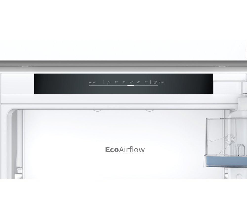 BOSCH Serie 4 KIN86VSE0G Frigorífico Combi Integrado 60/40 - Bisagra Deslizante