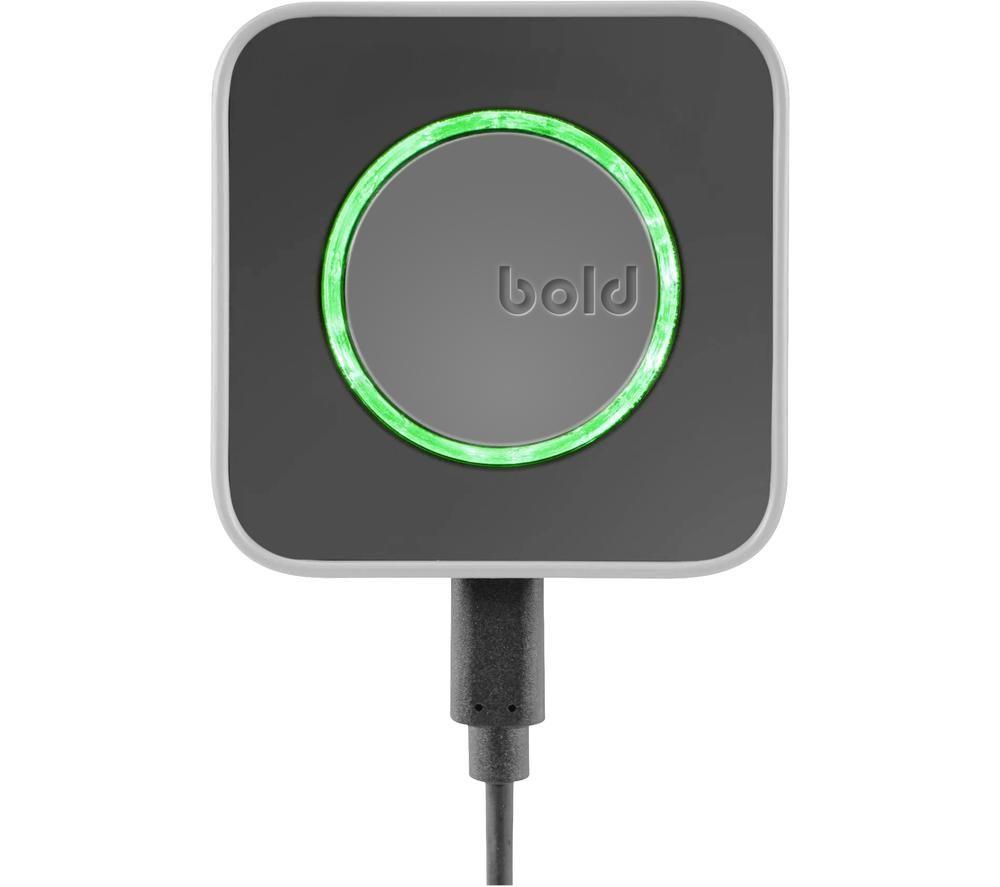 BOLD Connect Smart Door Control Hub - Grey & Black
