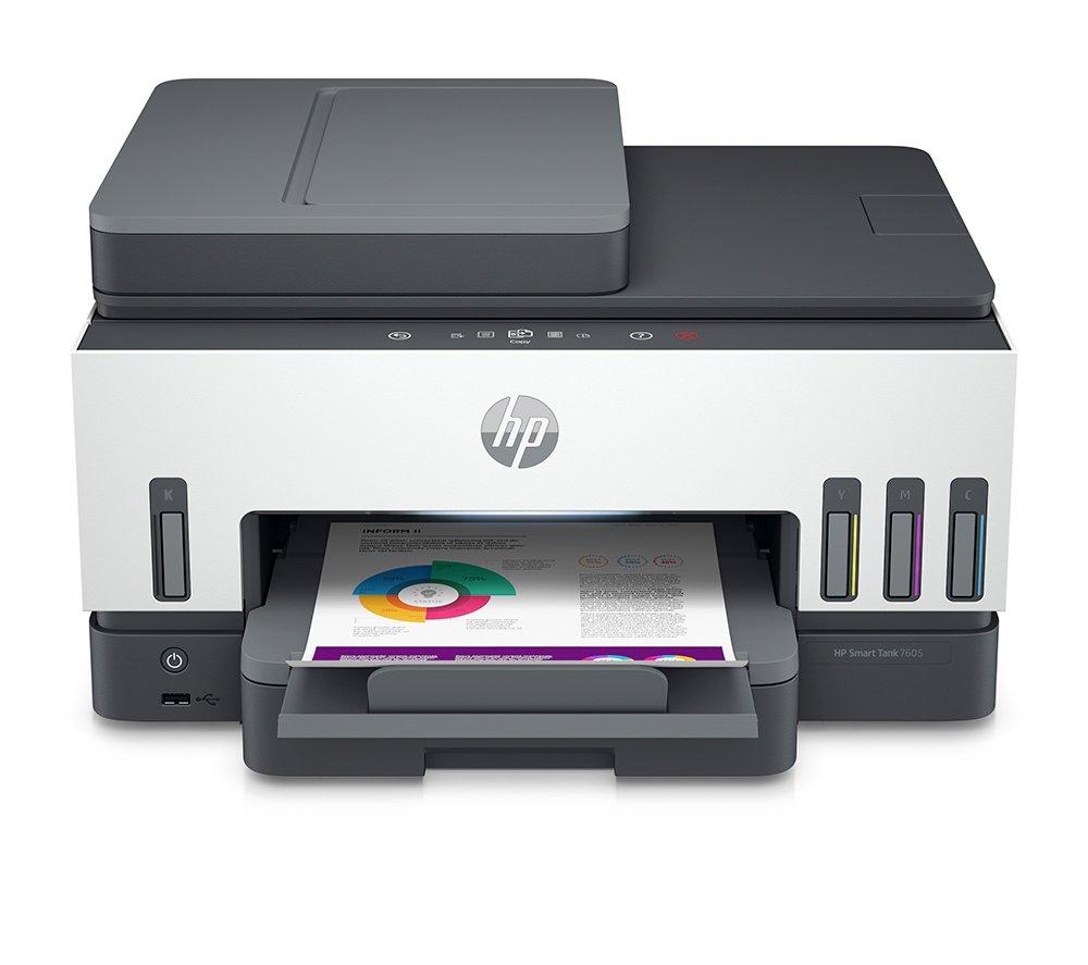 HP Smart Tank 7605 All-in-One Wireless Ink Tank Printer | Home Office | Up to 3 years Ink included