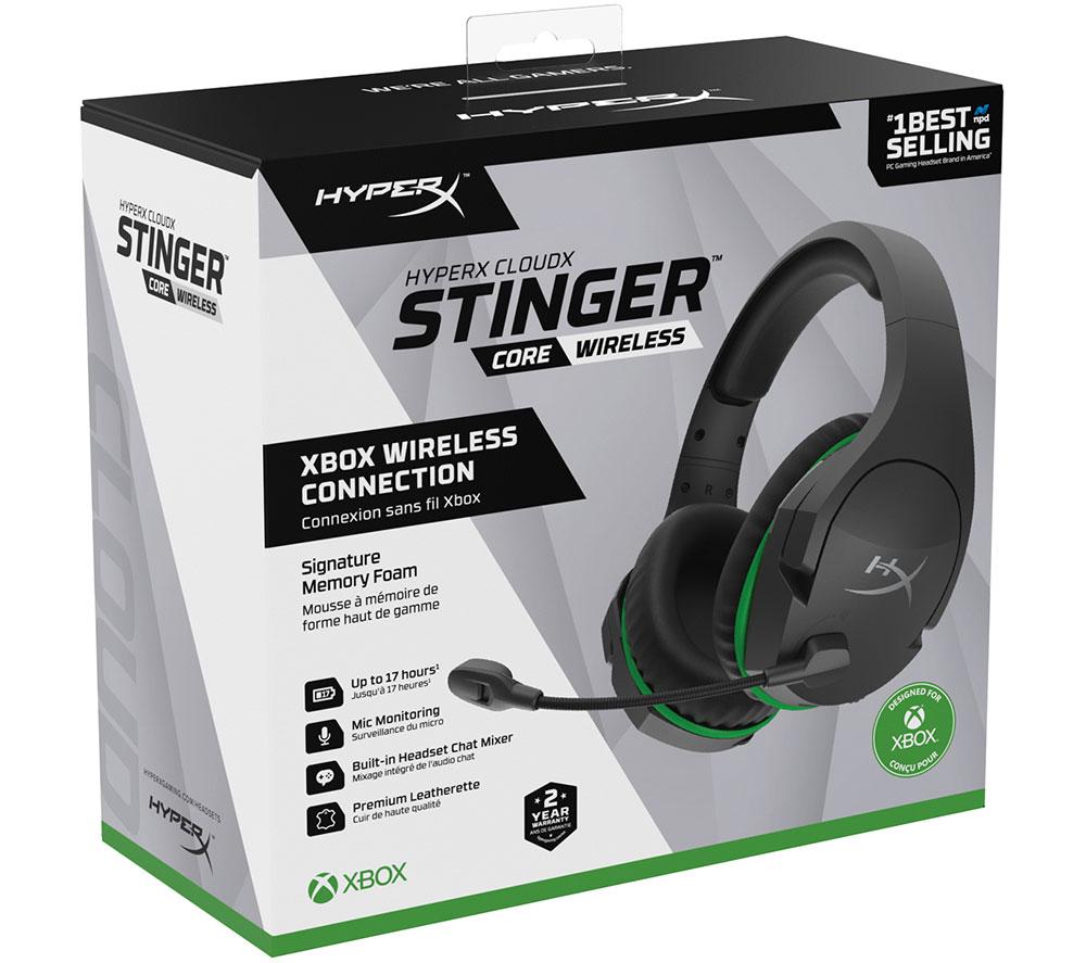 HYPERX CloudX Stinger Core Wireless Gaming Headset Black