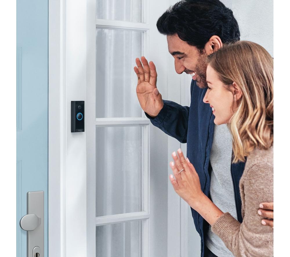 RING Video Doorbell & Chime Pro (2. Gen.) Set – Fest verdrahtet