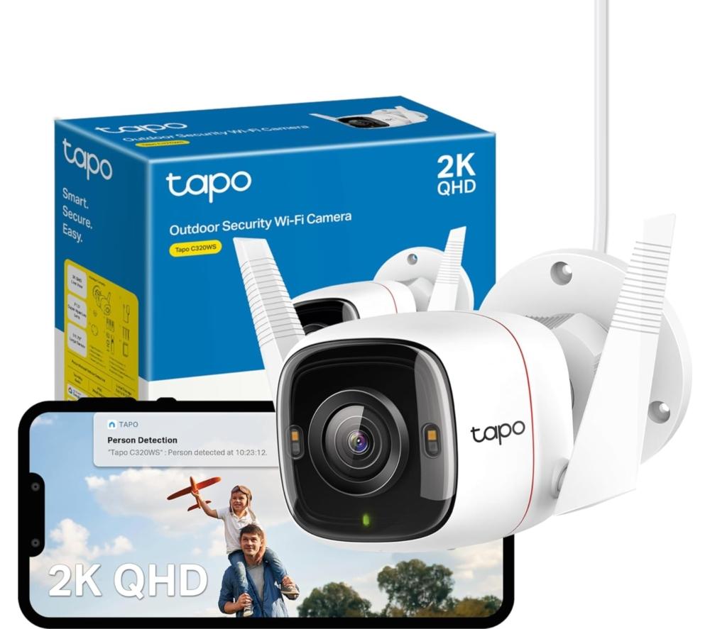 TP-LINK Tapo C320WS 2K WiFi Outdoor Security Camera