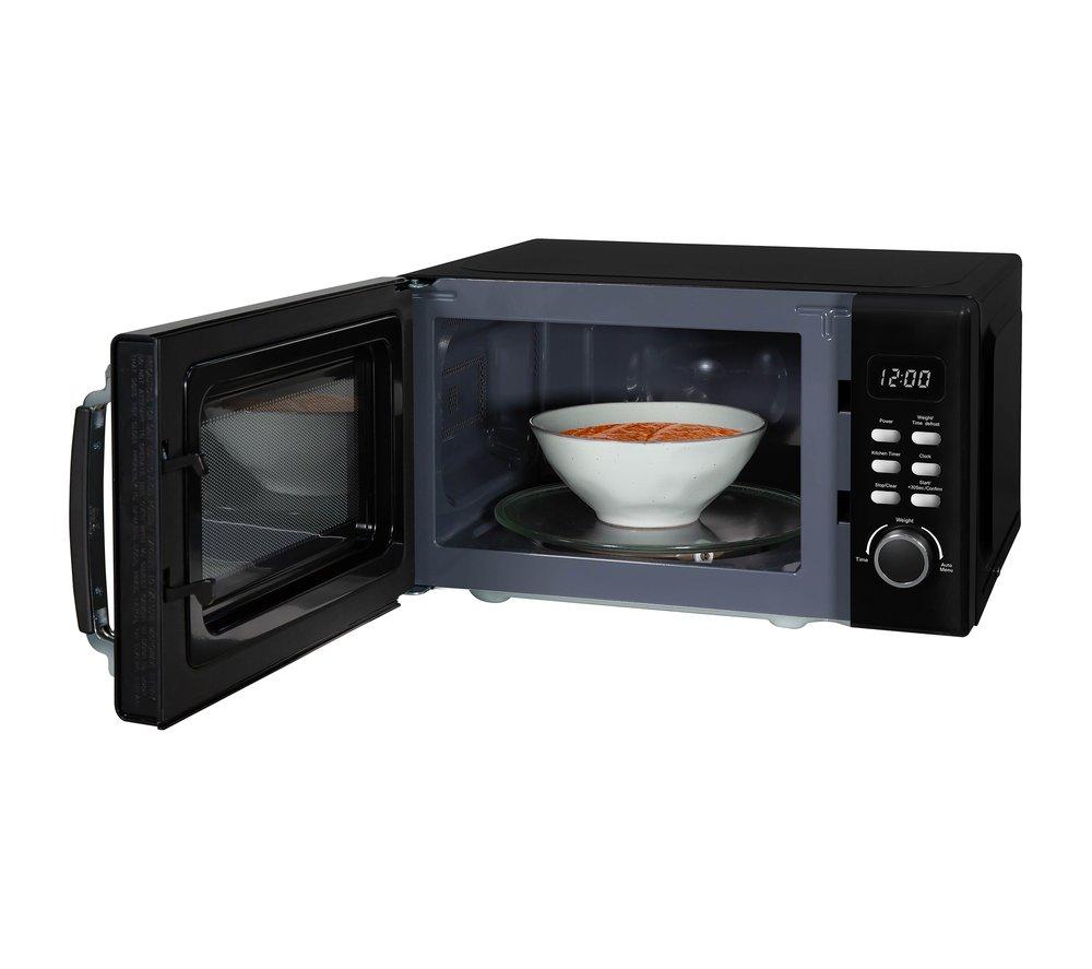 RUSSELL HOBBS Stylevia RHM2026B Kompakt-Solo-Mikrowelle – Schwarz